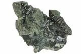 Green, Hedenbergite Included Quartz - Mongolia #163983-1